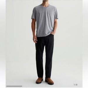AG Men's 30x34 Graduate Tailored Leg Black Jeans